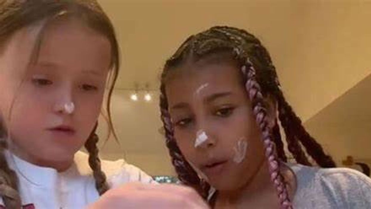 North West and Selena Gomez's little sister making TikToks together is chaos