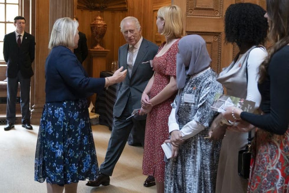King Charles III at The King\u2019s Foundation event