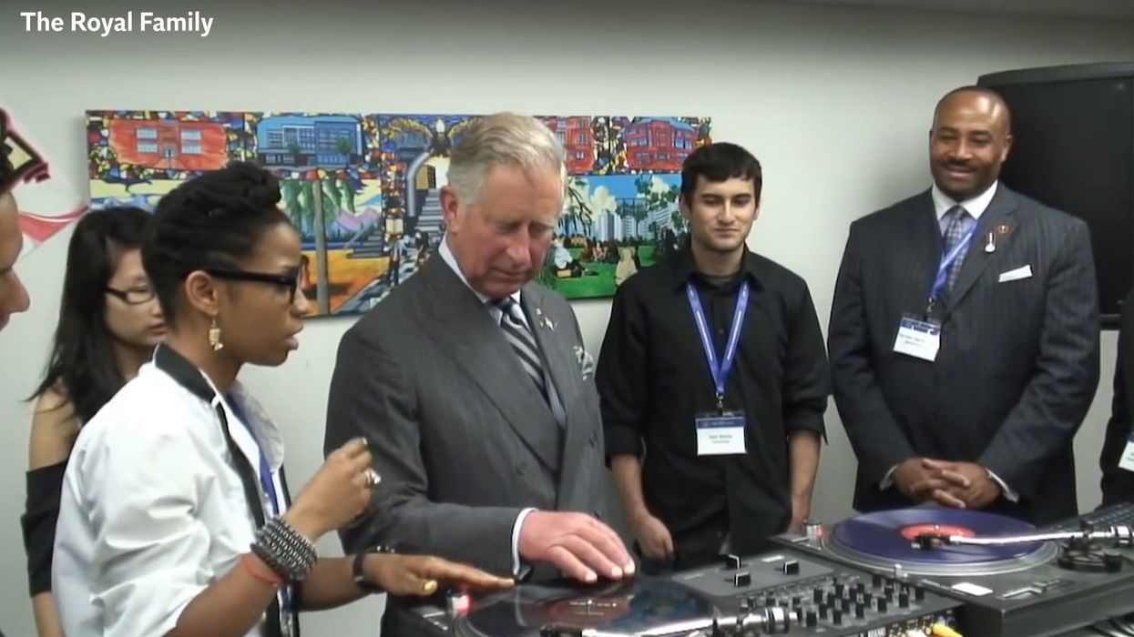 Bizarre video of then-Prince Charles DJing resurfaces before coronation
