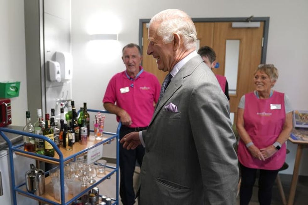 King Charles III visit to Priscilla Bacon Lodge hospice