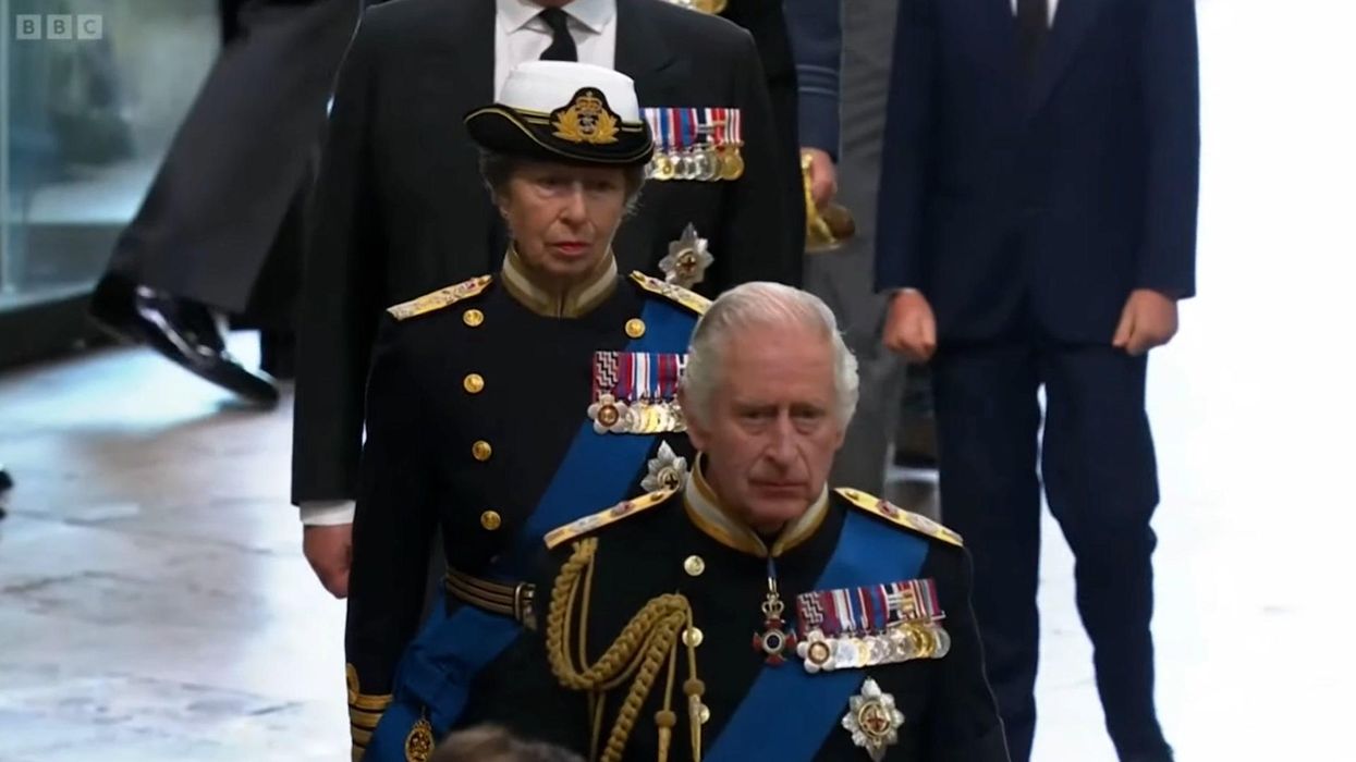 People are impressed that King Charles, 73, was able to march the full procession