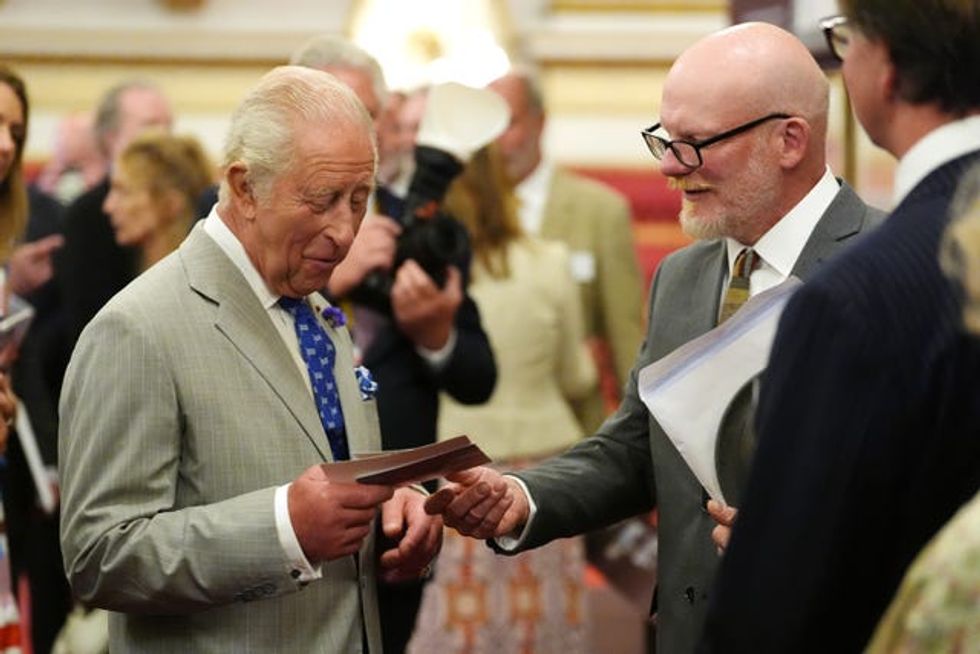 King speaks with Tom Hallifax