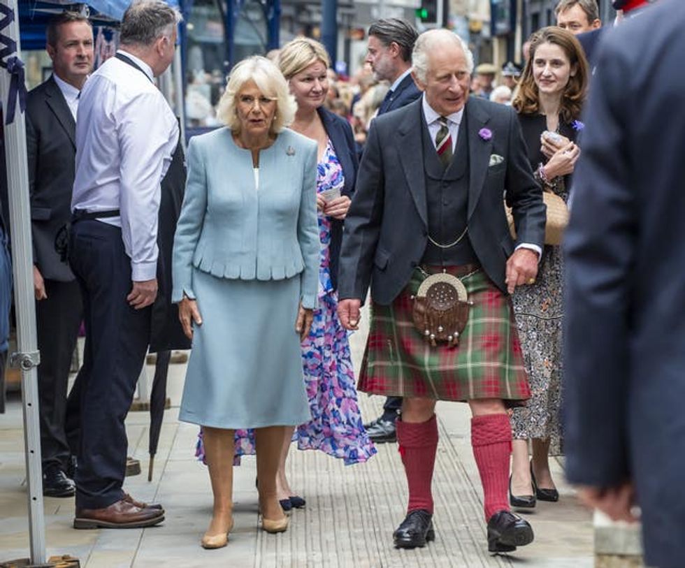 King visits Scotland for Holyrood Week