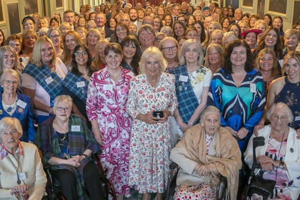 King visits Scotland for Holyrood Week