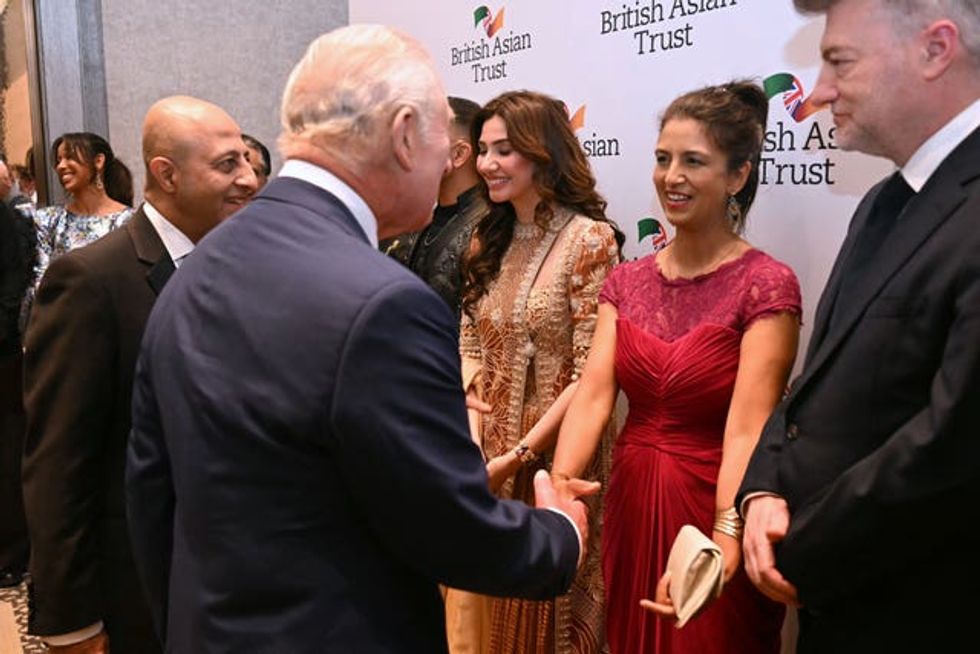 Konnie Huq meets the King