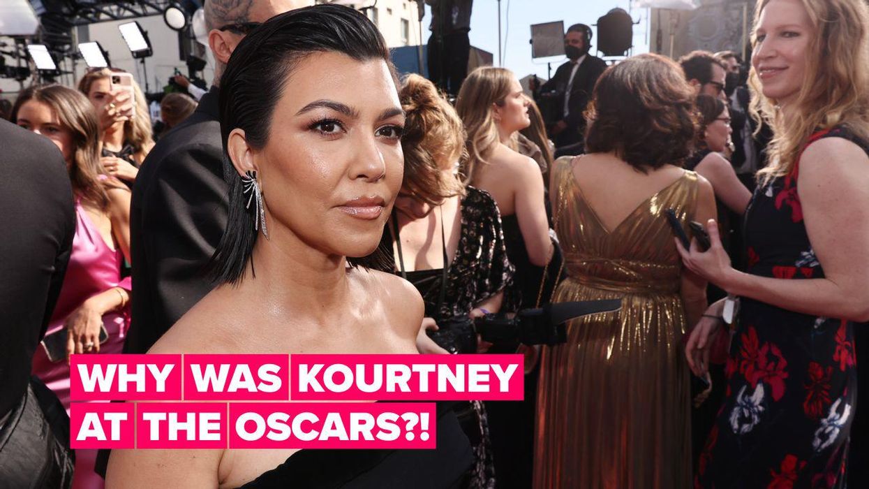 Kourtney Kardashian and Travis Barker's PDA at Oscar's divides fans