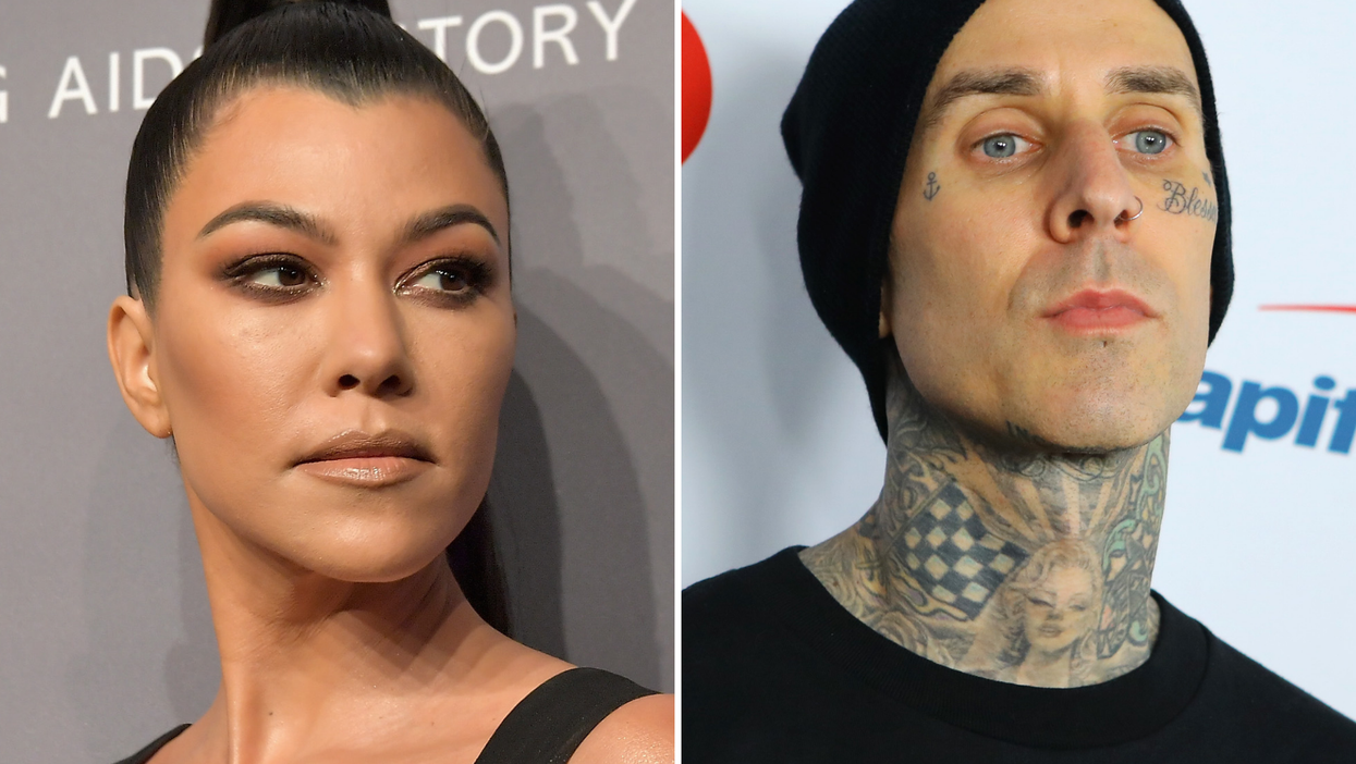Kourtney Kardashian and Travis Barker appear to be dating