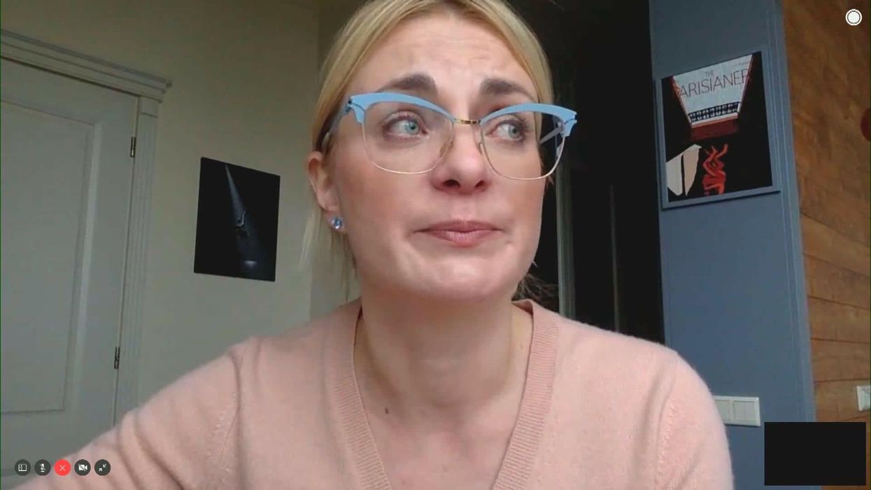 Kyiv resident shares poignant reason why she's staying in Ukraine