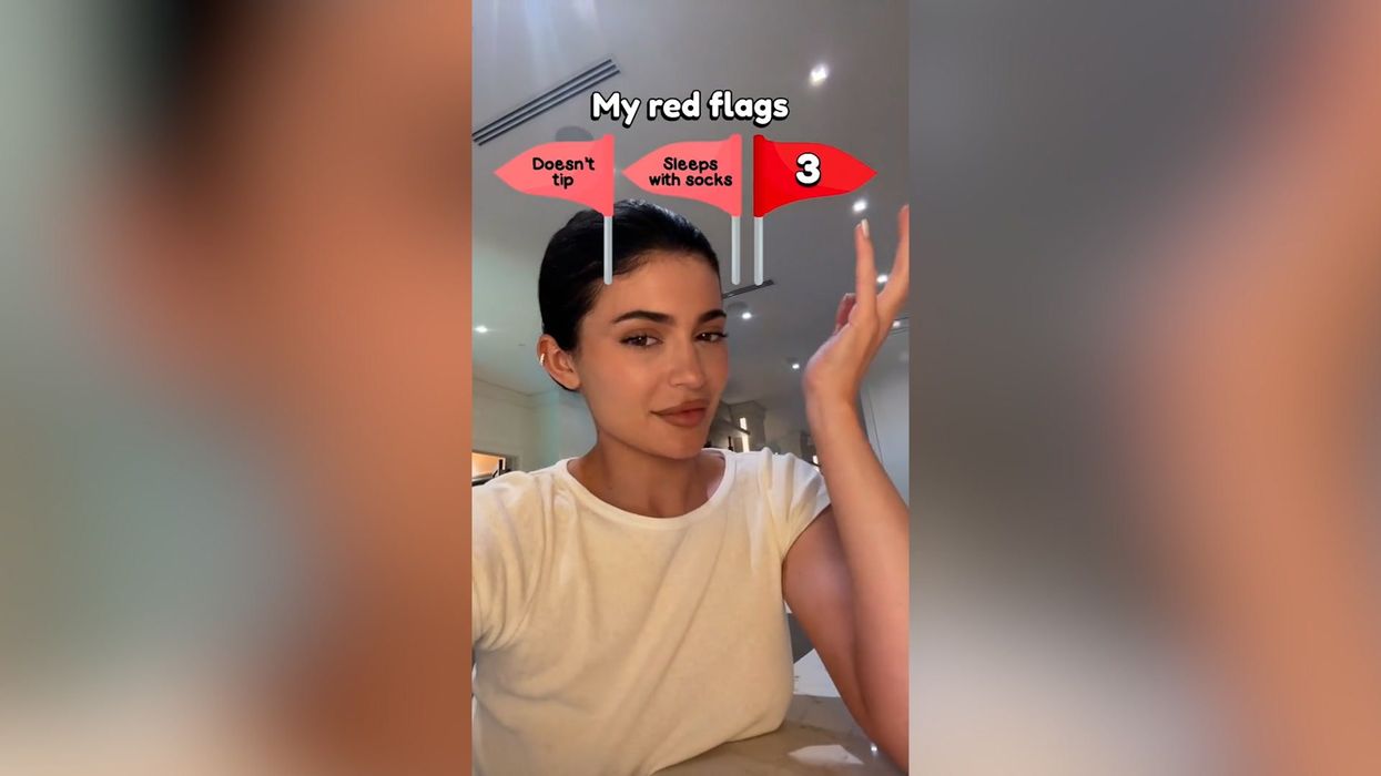 TikTok's 'red flag' filter forces Kylie Jenner to confess she loves picking her nose