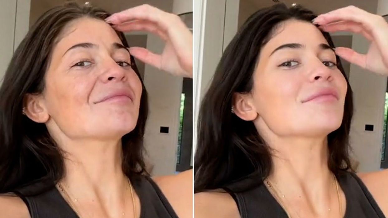 Kylie Jenner appears distraught after using TikTok ageing filter