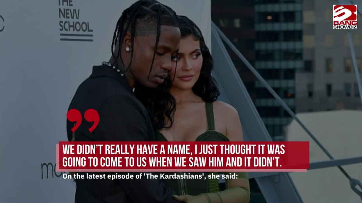 Kylie Jenner turned up to a Paris Fashion show wearing a pair of underpants