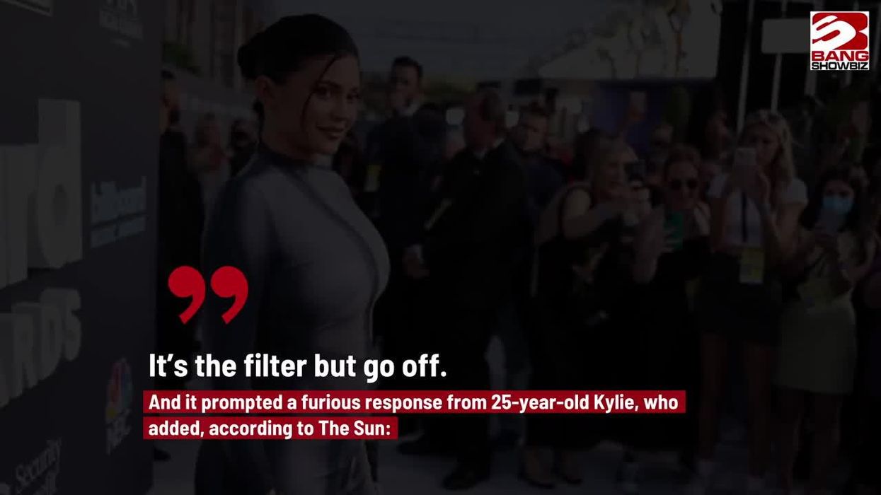 Kylie Jenner claps back at troll who criticised the size of her lips