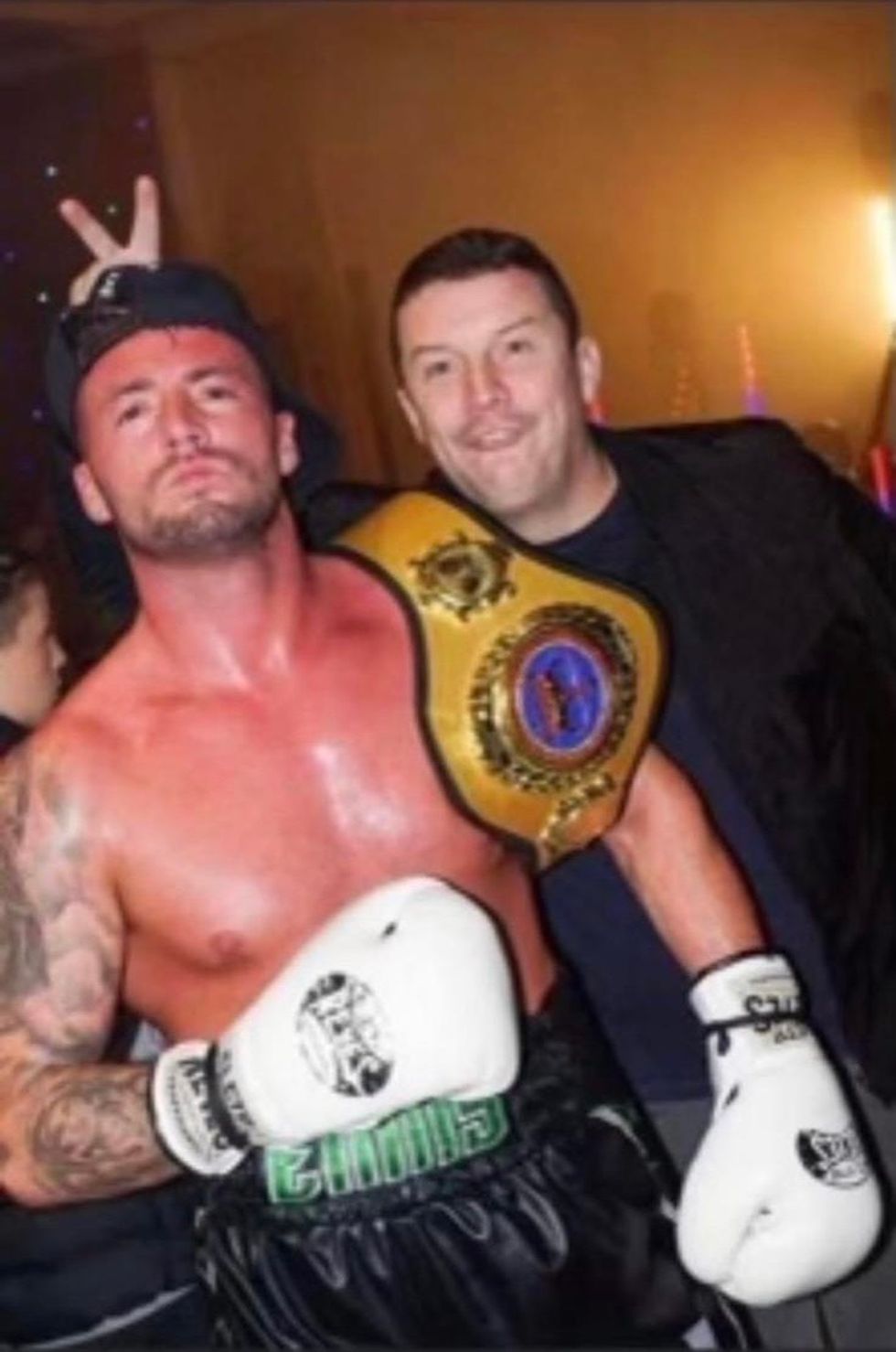 (L-R) Christopher and Shaun Ennis