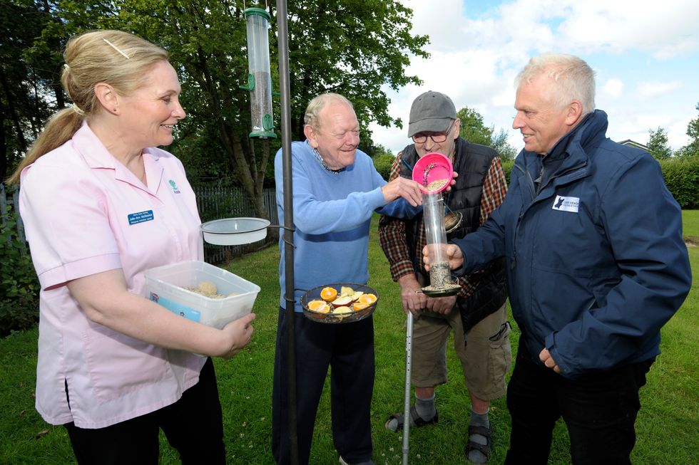 New project brings feathered friends to care home residents