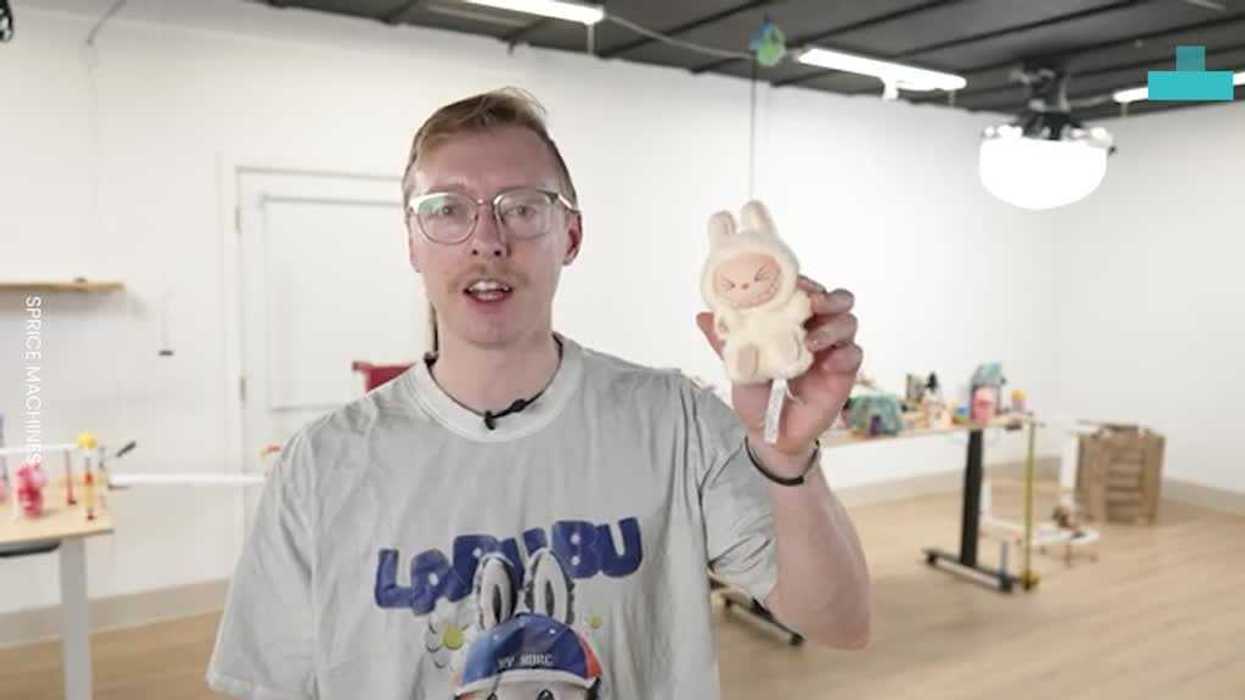 Is this the new Labubu? Meet Mirumi the 'shy and curious' robotic bag charm