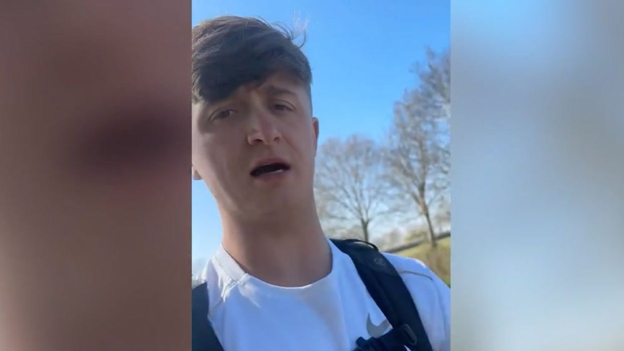 Lad walking from Manchester to Ibiza in flip flops for children's cancer charity