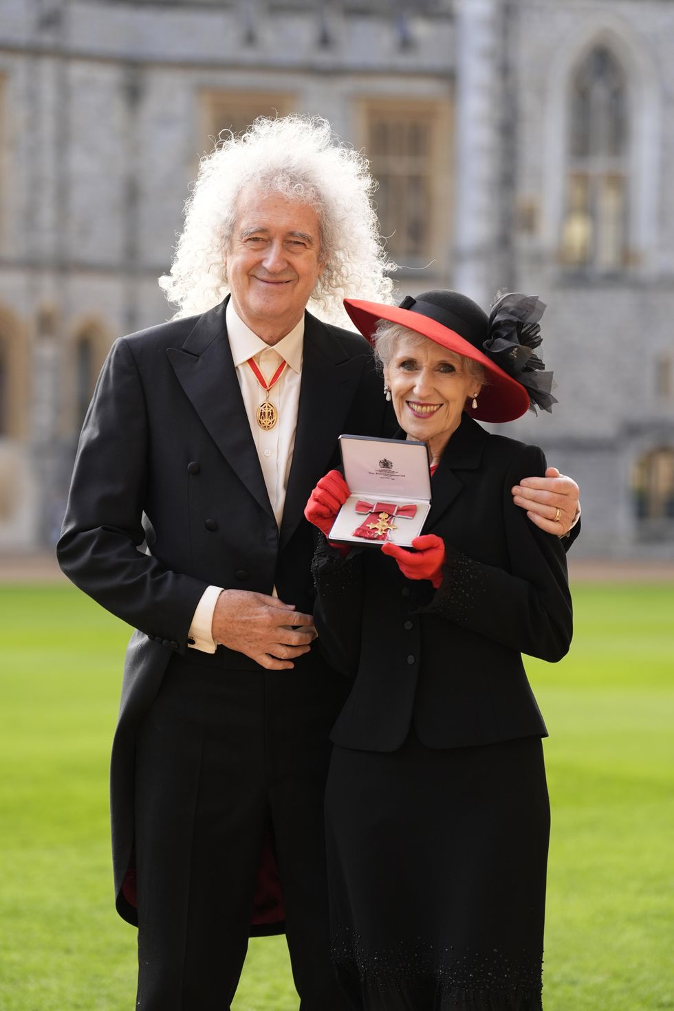 Anita Dobson says it has been ‘a pleasure’ as she is made OBE for charity work