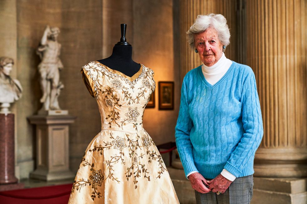 Queen’s maid of honour ‘overwhelmed’ at reunion with restored Coronation dress