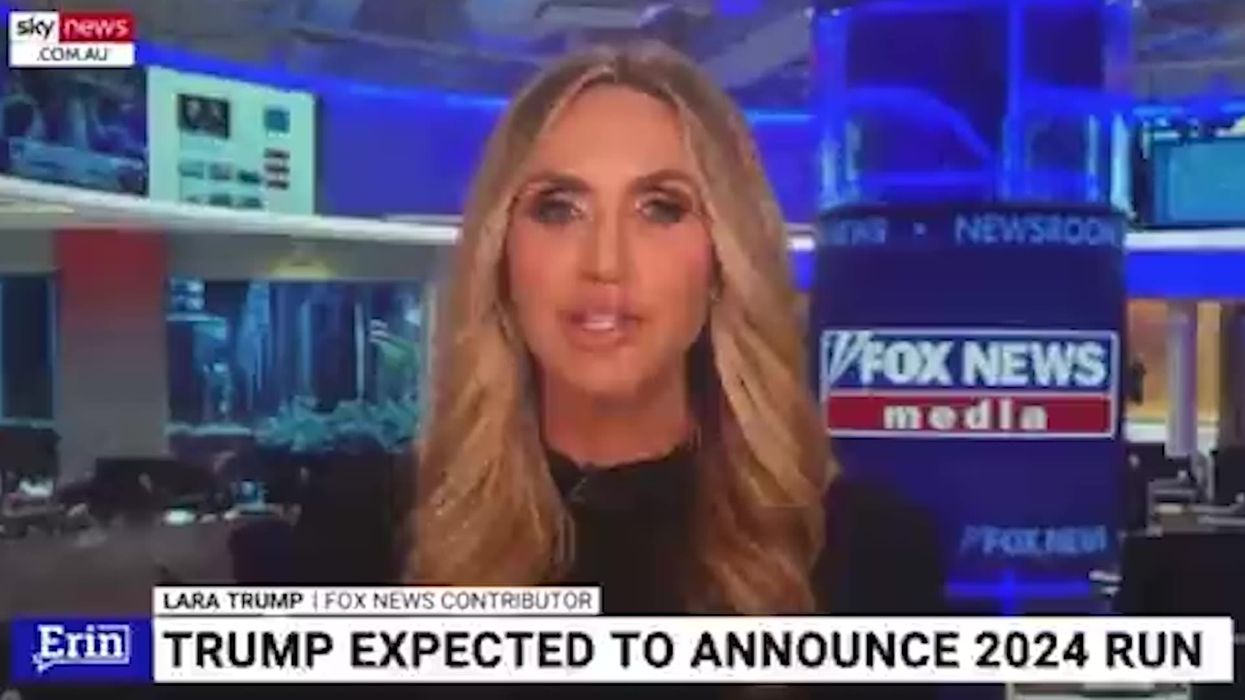 Lara Trump has been promoting her website on TV with a completely wrong address