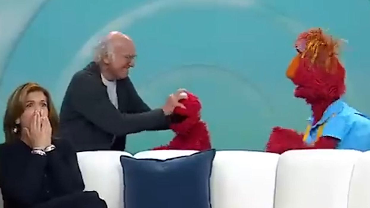 Larry David told he's 'gone too far this time' after unprovoked attack on Elmo