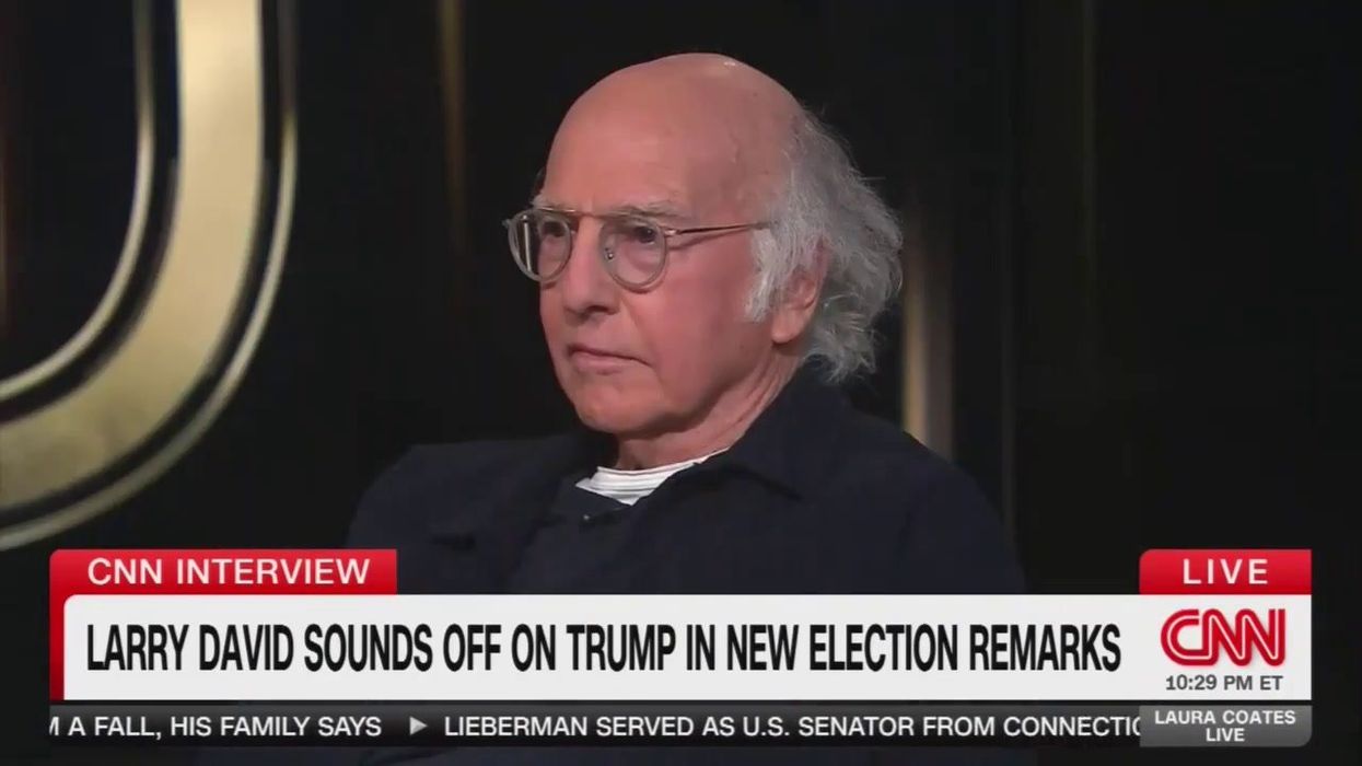 Larry David praised for scorching ‘sick’ Trump in passionate rant