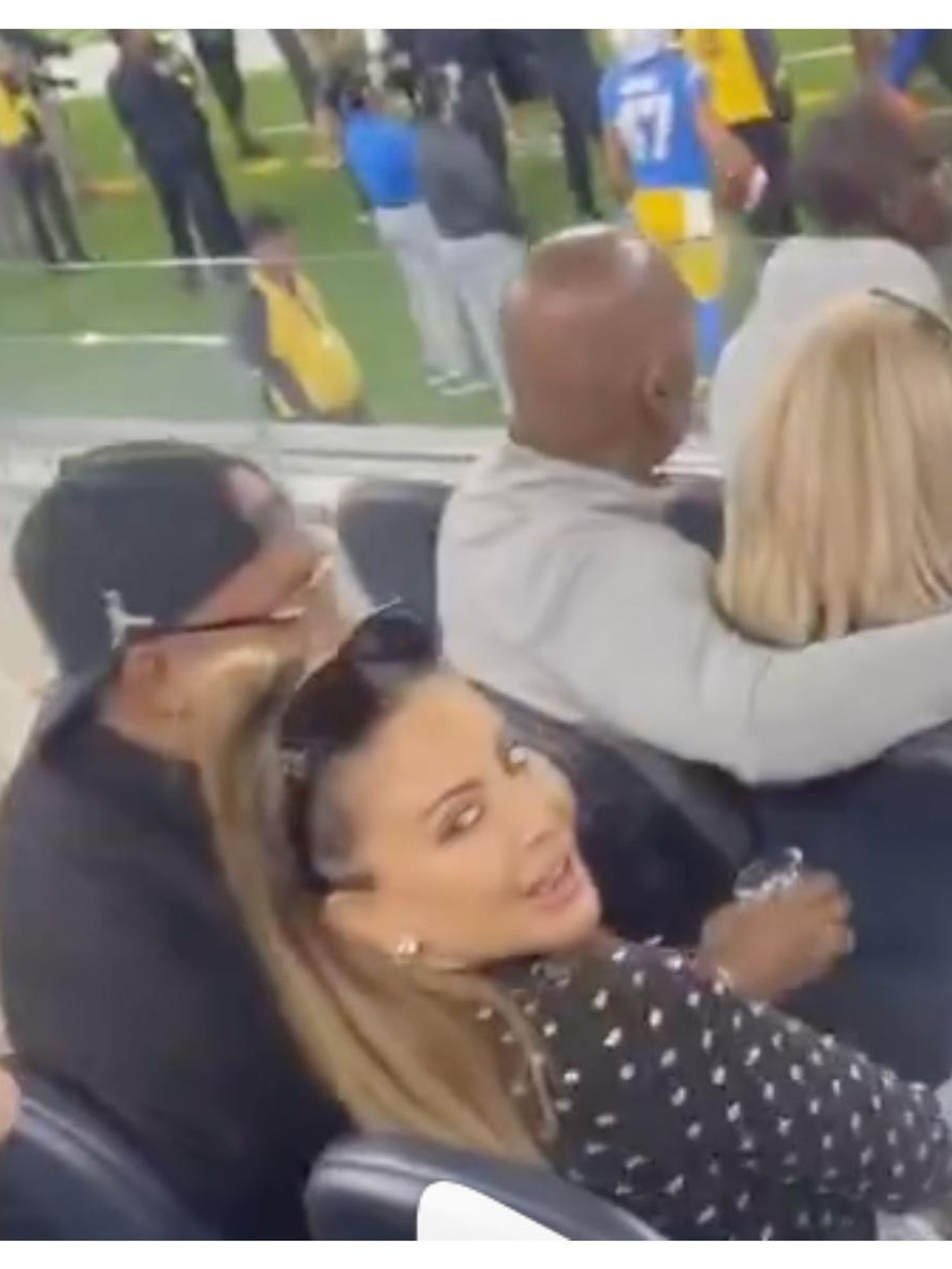 Larsa Pippen gets heckled as 'cold motherf***er' at game with Michael Jordan's son