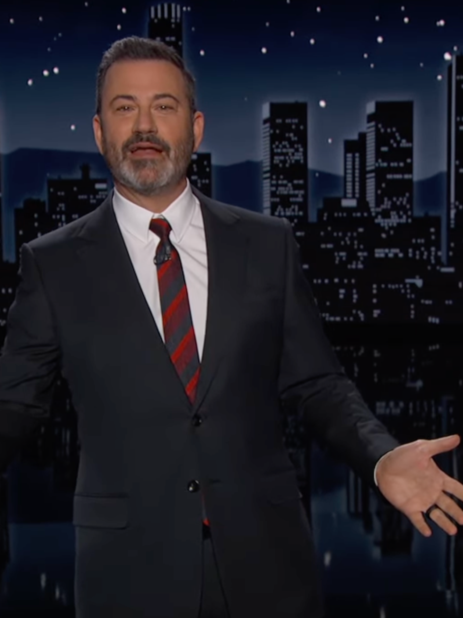 Jimmy Kimmel's dark prediction for what Donald Trump will do with money after he dies