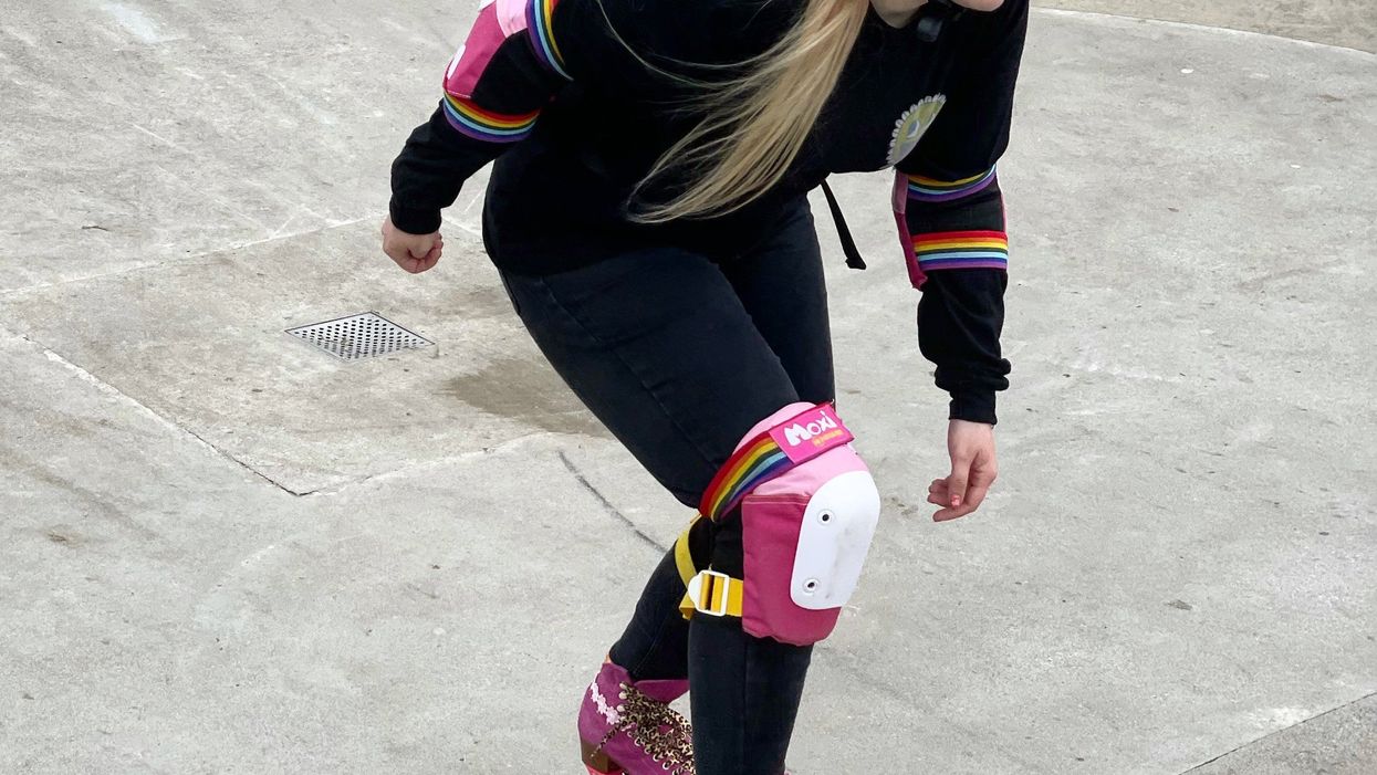 Laura Taylor roller-skated every day of the year in 2021 (Laura Taylor)