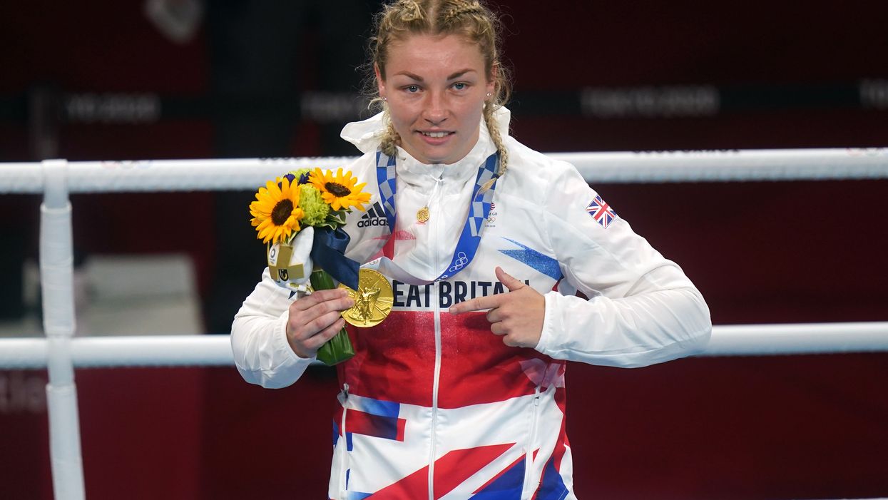Lauren Price won Team GB’s final gold of the Tokyo Olympics (Adam Davy/PA)