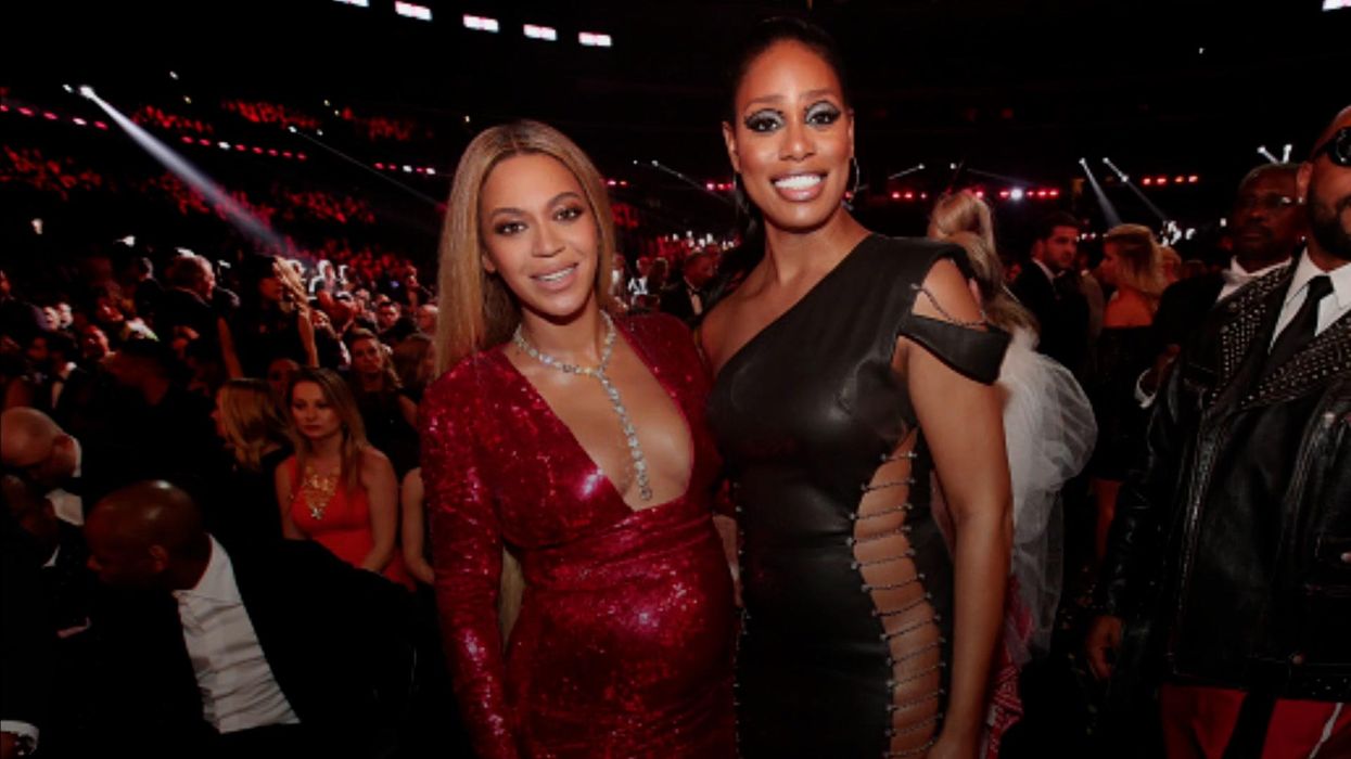 Laverne Cox mistaken for Beyoncé at US Open tennis match