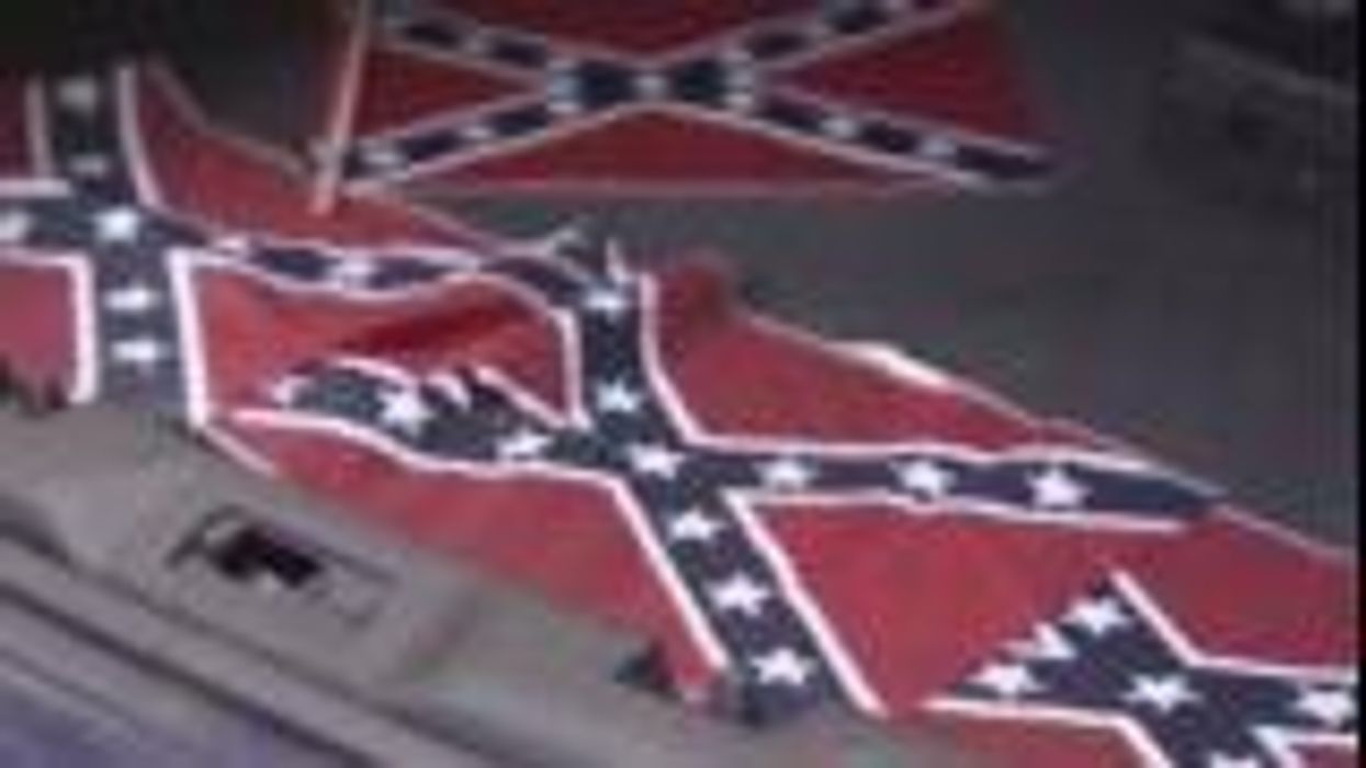 A Confederate general was reburied and the funeral pictures are troubling