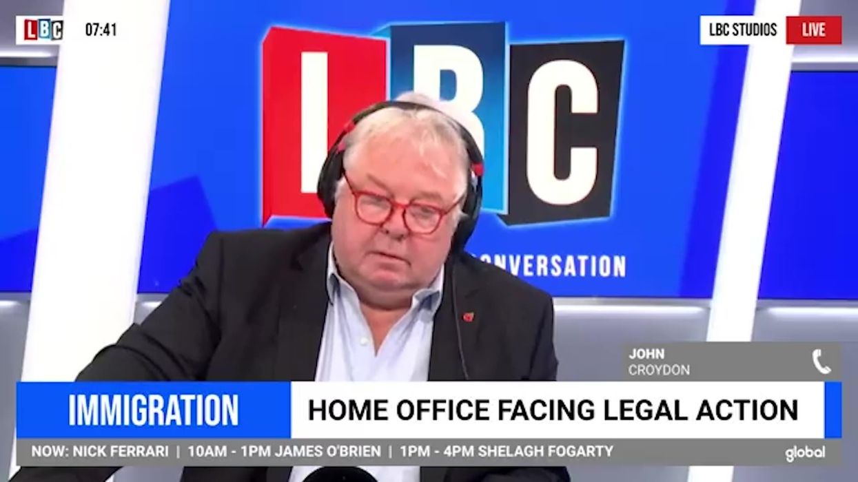 The asylum seeker debate in the UK summed up in two LBC clips