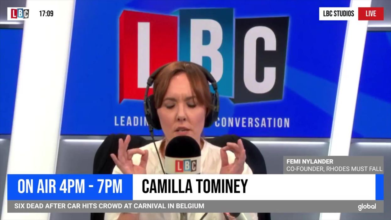 LBC presenter clashes with BLM activist after he calls the Queen a symbol of colonialism