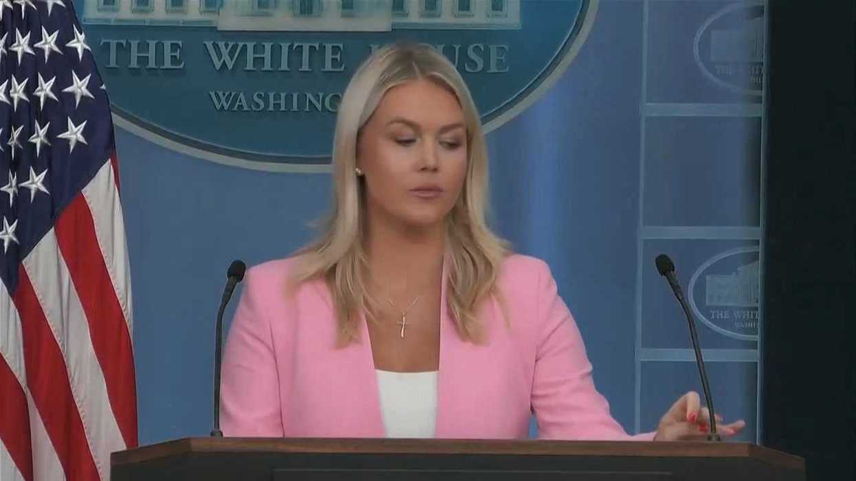 Karoline Leavitt refuses to answer question on election results – and people are concerned