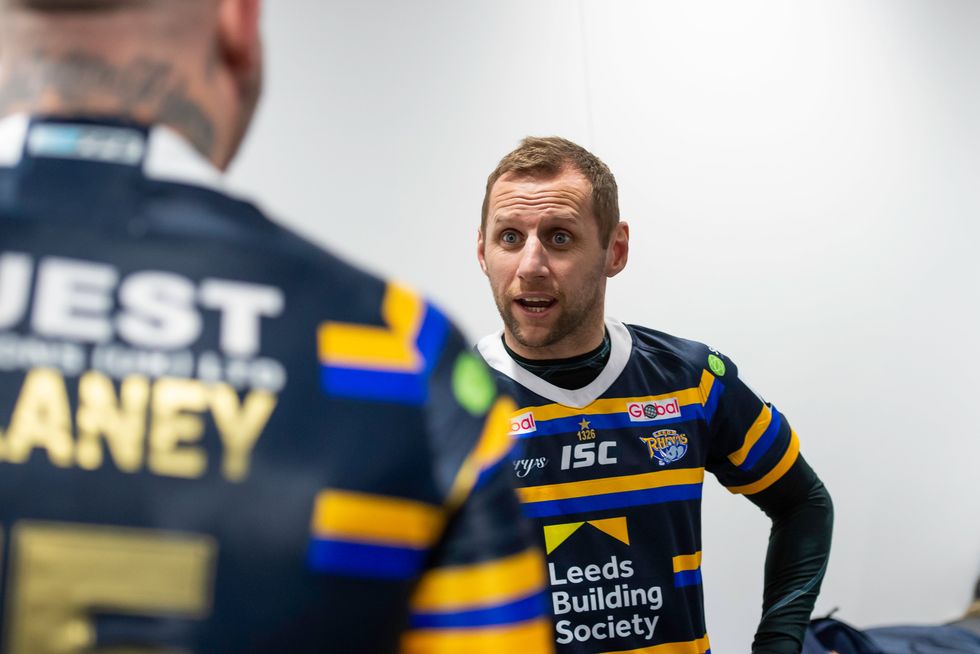 Leeds Rhinos hero Rob Burrows was diagnosed with motor neurone disease last year. (Allan McKenzie/SWpix.com)