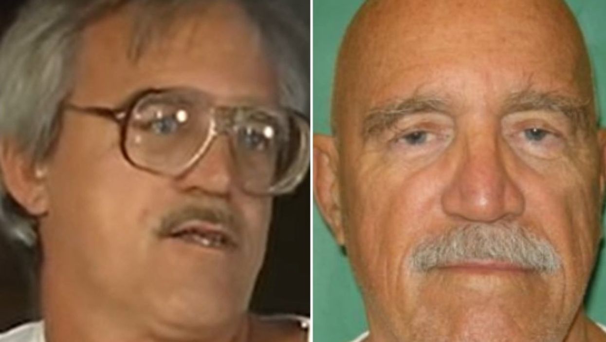 <p>(Left) Kaestel pictured in 2007, (Right) A most recent image of Kaestel</p>