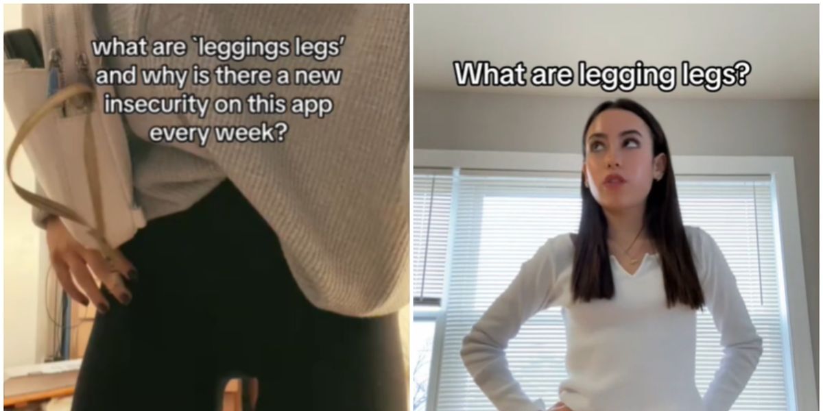 TikTok has banned 'legging legs' after toxic beauty standards