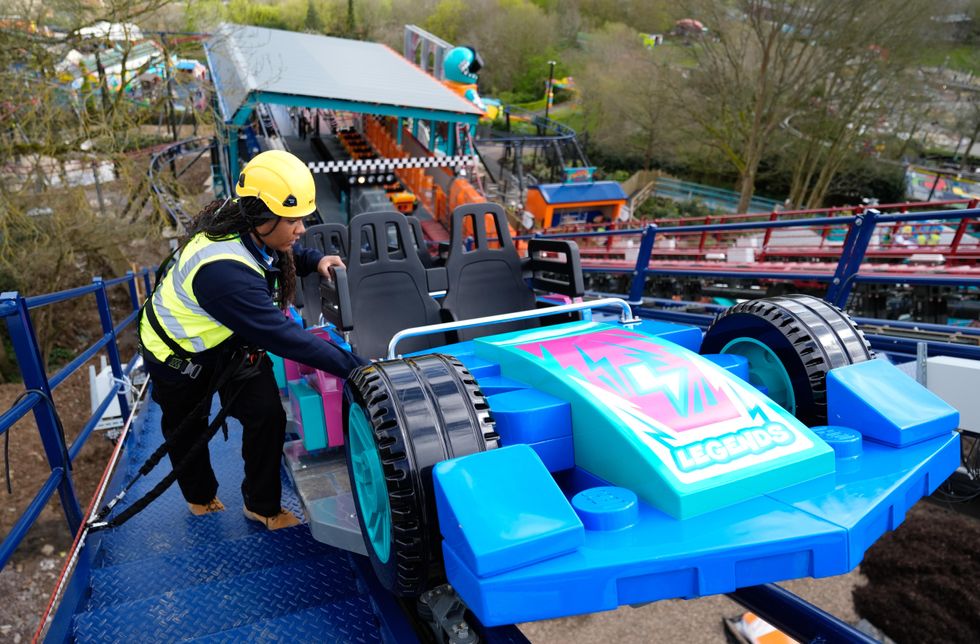 Rollercoaster races to arrive at Legoland with opening of new £10m ride