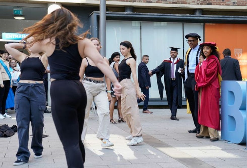 Leigh-Anne Pinnock receives an honorary doctorate