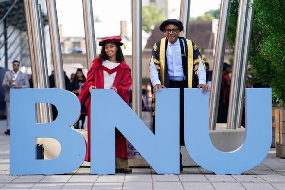 Leigh-Anne Pinnock receives an honorary doctorate