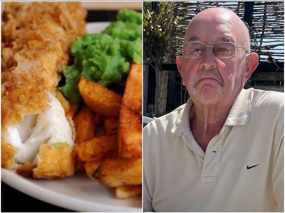 <p>Les Jones was horrified by the cost of takeaways in the capital</p>