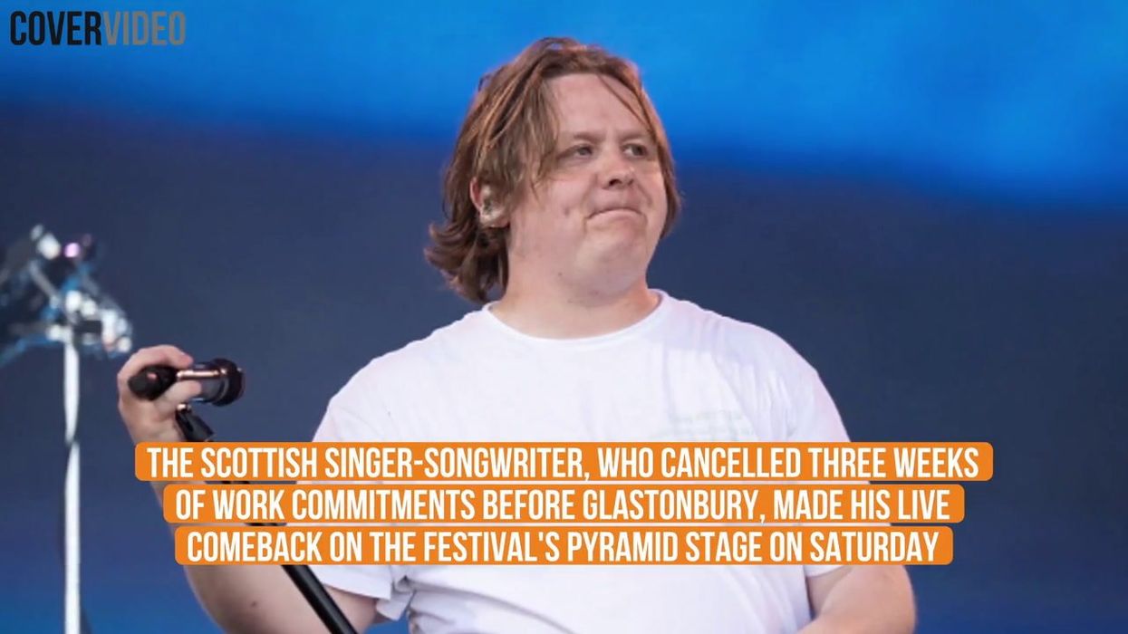 Lewis Capaldi flooded with support after sharing health update