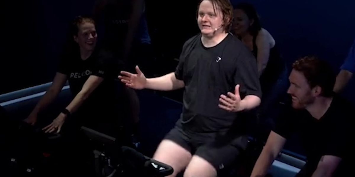 Lewis Capaldi makes surprise appearance in Peloton class – and it goes exactly as you'd expect Lewis Capaldi makes surprise appearance in Peloton class – and it goes exactly as you'd expect