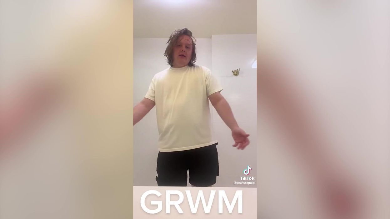 Lewis Capaldi shares hilarious 'get ready with me' spoof