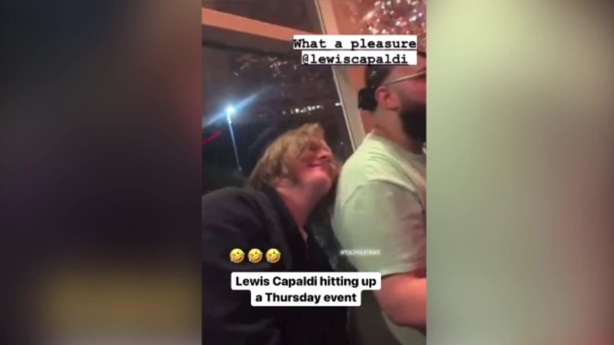 Lewis Capaldi turns up to London singles event looking for love