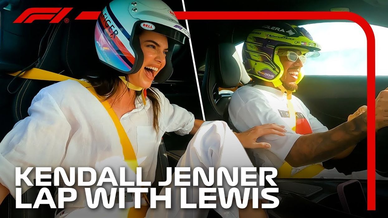 Lewis Hamilton leaves Kendall Jenner screaming and swearing at Miami GP