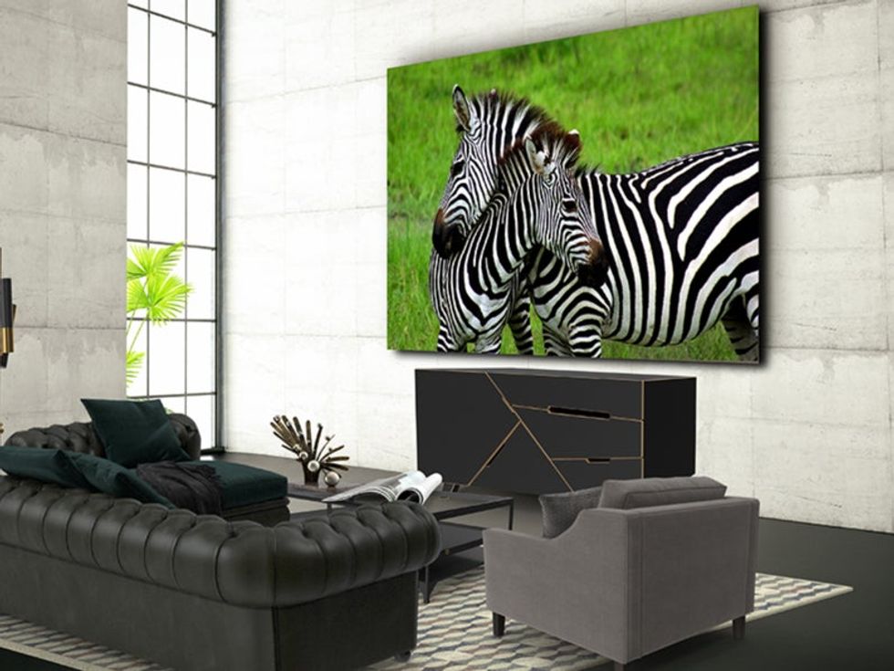 <p>LG Electronics Extreme Home Cinema </p>