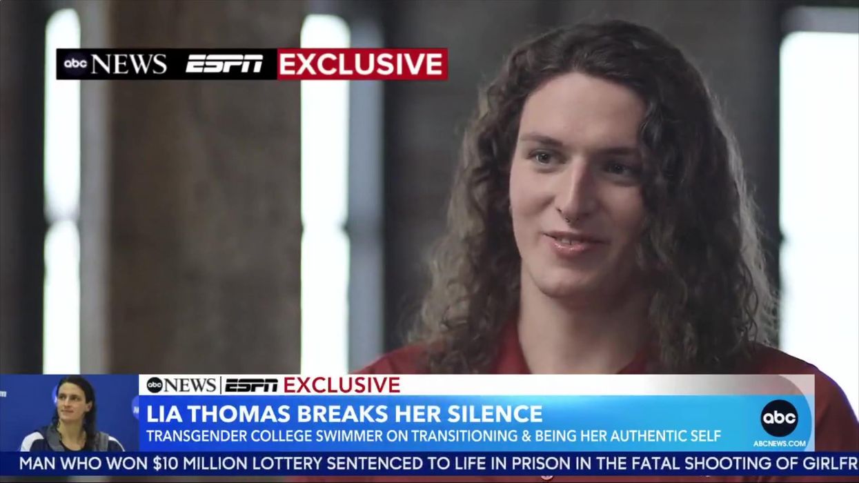 Lia Thomas defends trans athletes saying transition made her body weaker