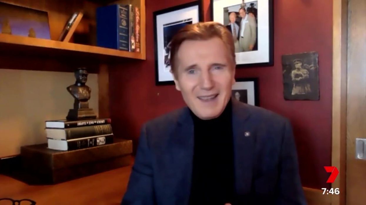 Fans think they have figured out who Liam Neeson's new love interest is