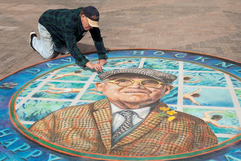 Lightroom - David Hockney 86th Birthday Artwork, London, 6th July 2023